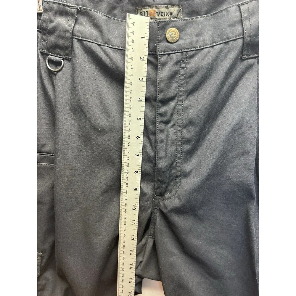 5.11 Tactical Mens Taclite Ripstop Cargo Pants Dark Navy Size 36x32 Double Knee